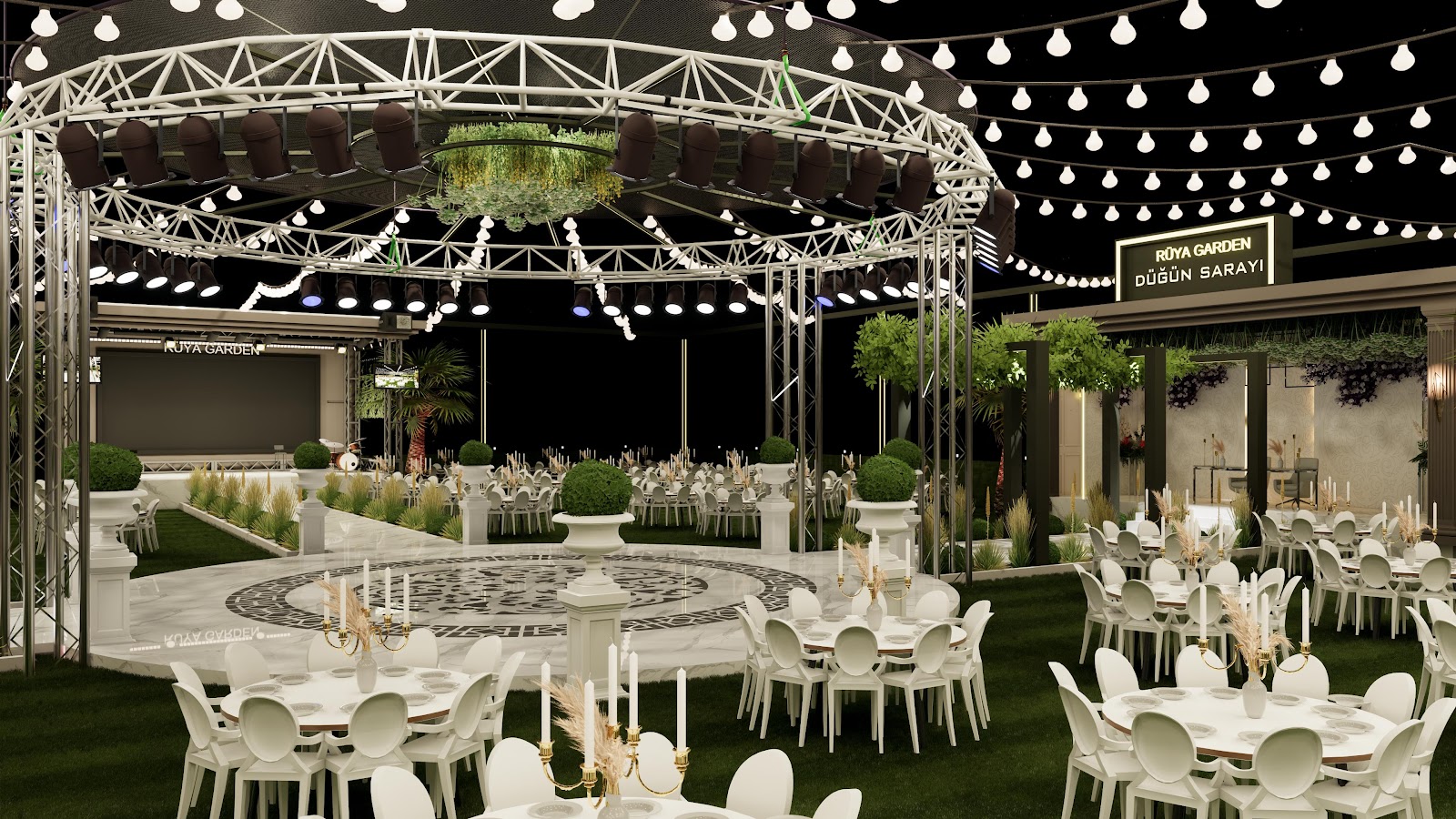Rüya Garden Kır Düğün Salonu — Onikişubat, Kahramanmaraş kır düğünü mekanı görsel 3